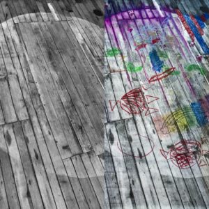 Print on Aluminum Dibond - Gallery Floorboards